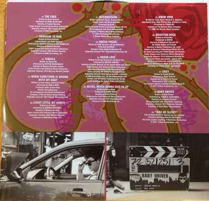 Various - Baby Driver (Music From The Motion Picture)(VINYL 2xLP) | USED - SOUNDTRACK / USED *NEAR MINT*