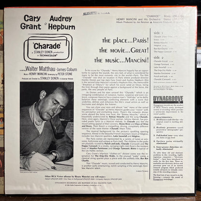 Charade (VINYL) | Near Mint (NM) Near Mint (NM) - SOUNDTRACK / USED *NEAR MINT*