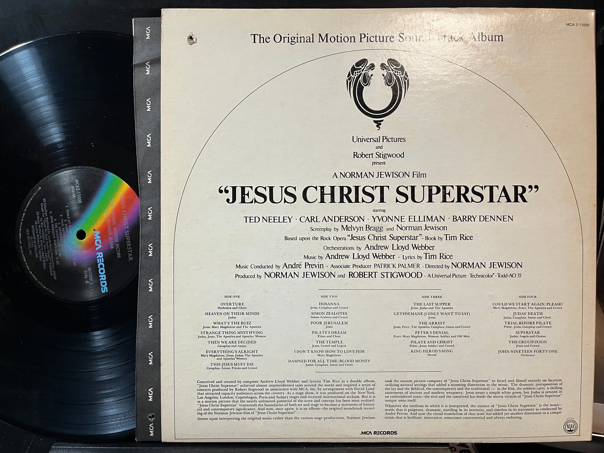 Various - Jesus Christ Superstar (VINYL 2xLP MCA MCA2-11000 1973) | USED Near Mint (NM or M-) Excellent+ (EX+) - SOUNDTRACK / USED *NEAR MINT*