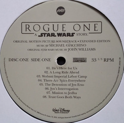 Rogue One: A Star Wars Story (Original Motion Picture Soundtrack Expanded Edition) (4xVINYL BOX) | Near Mint (NM) Near Mint (NM) - SOUNDTRACK / USED *NEAR MINT*