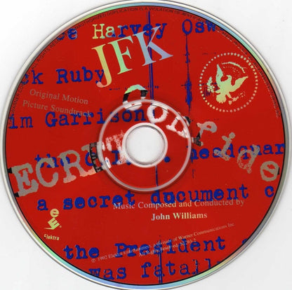 JFK (Original Motion Picture Soundtrack) (CD) | Near Mint (NM or M-) Excellent (EX) - SOUNDTRACK / USED *NEAR MINT*