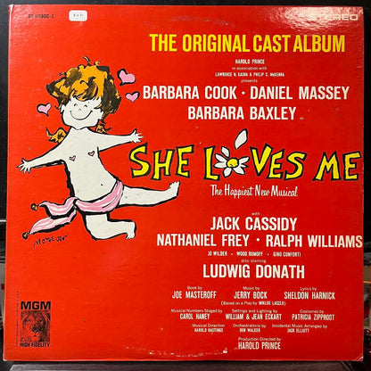 She Loves Me (The Original Cast Album) (2xVINYL) | Near Mint (NM) Excellent+ (EX+) - SOUNDTRACK / USED *NEAR MINT*