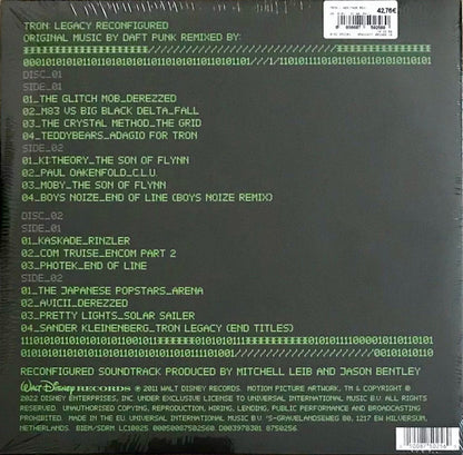 Daft Punk - TRON: Legacy Reconfigured (VINYL 2xLP WALT DISNEY 8750256 2022) | Near Mint (NM or M-) Near Mint (NM) - SOUNDTRACK / USED *NEAR MINT*