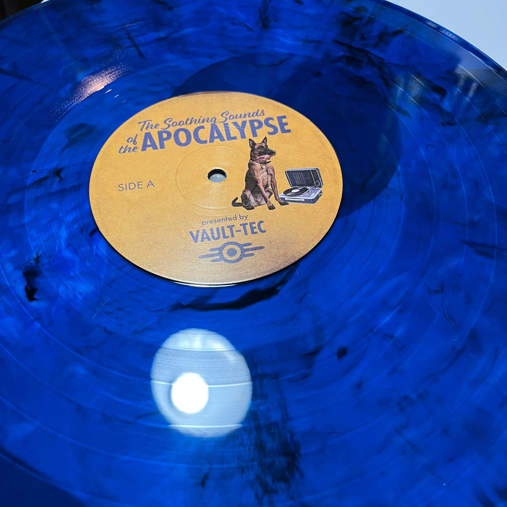 The Soothing Sounds Of The Apocalypse (Presented By Vault-Tec)(BLUE VINYL) | Near Mint (NM or M-) Near Mint (NM) - SOUNDTRACK / USED *NEAR MINT*
