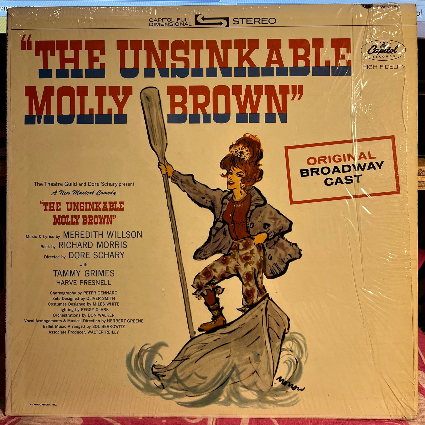 Meredith Willson - The Unsinkable Molly Brown - Original Broadway Cast *SHRINK* | Near Mint (NM) Near Mint (NM) - SOUNDTRACK / USED *NEAR MINT*