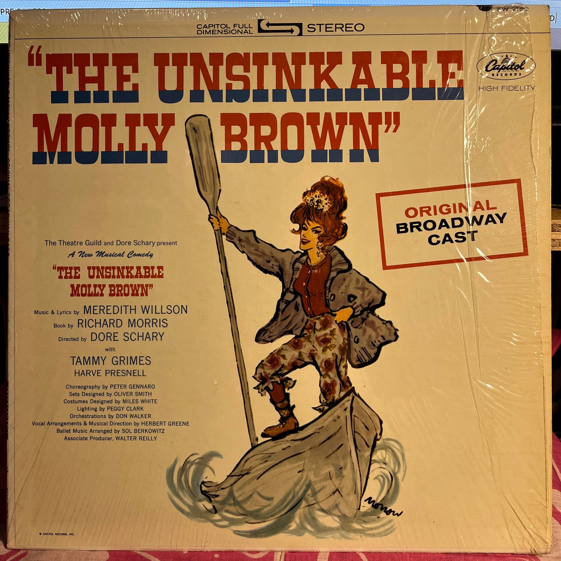 Meredith Willson - The Unsinkable Molly Brown - Original Broadway Cast *SHRINK* | Near Mint (NM) Near Mint (NM) - SOUNDTRACK / USED *NEAR MINT*