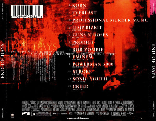 End Of Days Soundtrack (CD) | Near Mint (NM) Near Mint (NM) - SOUNDTRACK / USED *NEAR MINT*