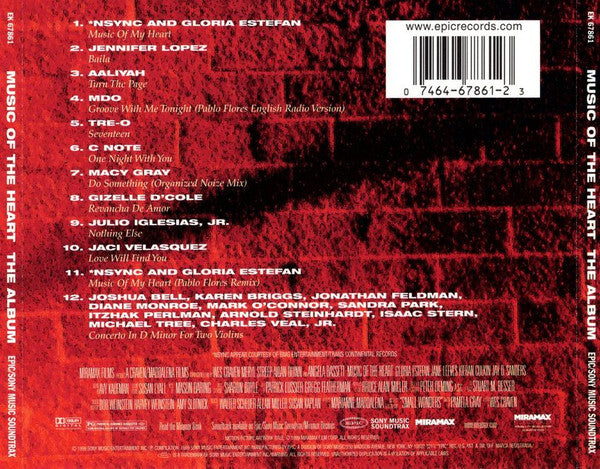 Music Of The Heart (The Album) (CD) | Near Mint (NM) Near Mint (NM) - SOUNDTRACK / USED *NEAR MINT*