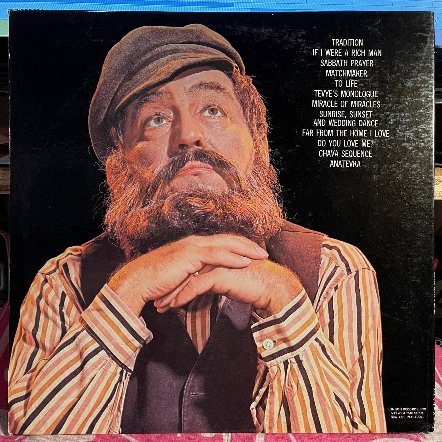 Robert Merrill - Music From Fiddler On The Roof *PROMO* | Near Mint (NM) Near Mint (NM) - SOUNDTRACK / USED *NEAR MINT*