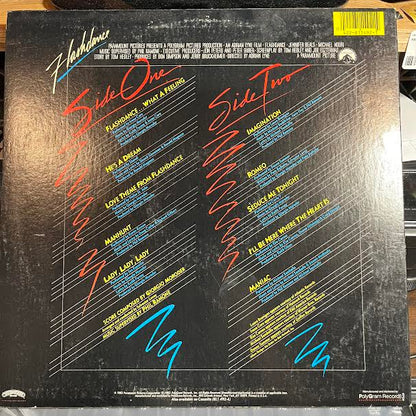 Flashdance (Original Soundtrack From The Motion Picture) (VINYL) | Near Mint (NM) Very Good Plus (VG+) - SOUNDTRACK / USED *NEAR MINT*