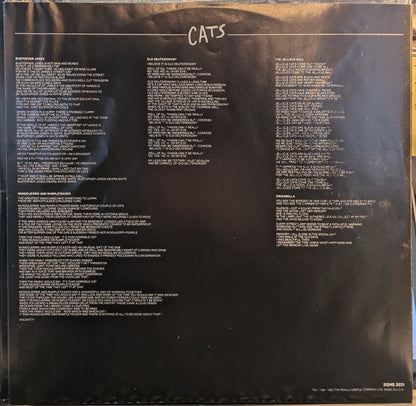 Cats - Complete Original Broadway Cast Recording (2xVINYL) | Near Mint (NM) Near Mint (NM) - SOUNDTRACK / USED *NEAR MINT*