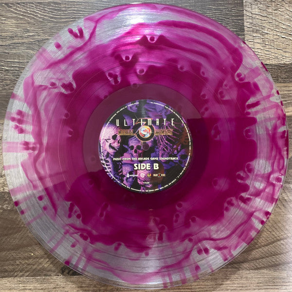 Ultimate Mortal Kombat 3: Music From The Arcade Game Soundtrack ("PURPLE SKELETON EXPLOSION" VINYL) | Near Mint (NM or M-) - SOUNDTRACK / USED *NEAR MINT*