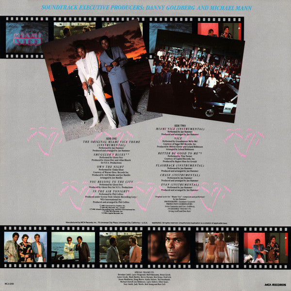 Various - Miami Vice (Music From The Television Series) (VINYL) | Near Mint (NM) Near Mint (NM) - SOUNDTRACK / USED *NEAR MINT*