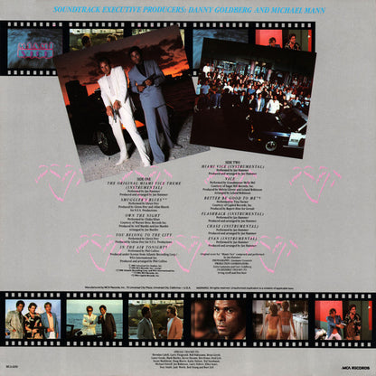 Various - Miami Vice (Music From The Television Series) (VINYL) | Near Mint (NM) Near Mint (NM) - SOUNDTRACK / USED *NEAR MINT*