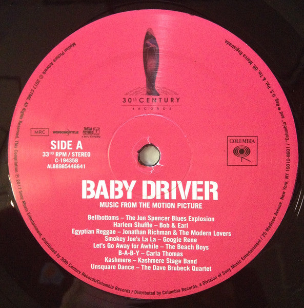 Various - Baby Driver (Music From The Motion Picture)(VINYL 2xLP) | USED - SOUNDTRACK / USED *NEAR MINT*
