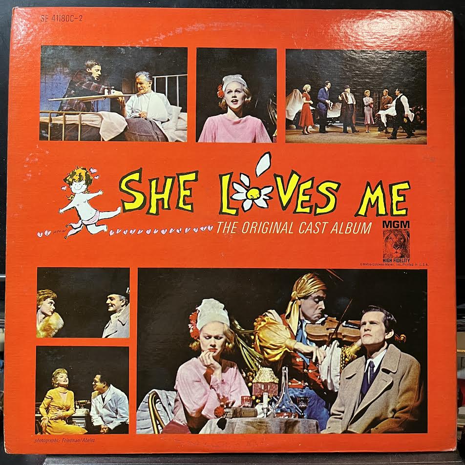 She Loves Me (The Original Cast Album) (2xVINYL) | Near Mint (NM) Excellent+ (EX+) - SOUNDTRACK / USED *NEAR MINT*