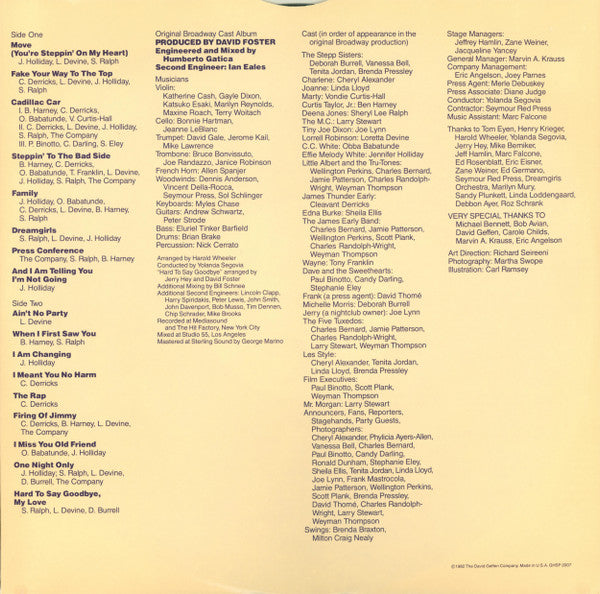 Dreamgirls Original Broadway Cast - Dreamgirls Original Broadway Cast Album (VINYL) | Near Mint (NM) Excellent+ (EX+) - SOUNDTRACK / USED *NEAR MINT*