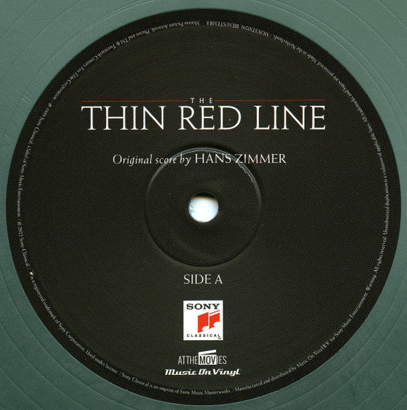 The Thin Red Line (Original Motion Picture Soundtrack) (2xVINYL) | Near Mint (NM or M-) Near Mint (NM) - SOUNDTRACK / USED *NEAR MINT*