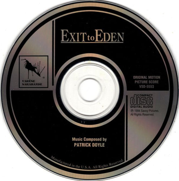 Exit To Eden (Original Motion Picture Soundtrack) (CD) | Near Mint (NM or M-) Near Mint (NM) - SOUNDTRACK / USED *NEAR MINT*