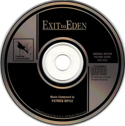 Exit To Eden (Original Motion Picture Soundtrack) (CD) | Near Mint (NM or M-) Near Mint (NM) - SOUNDTRACK / USED *NEAR MINT*