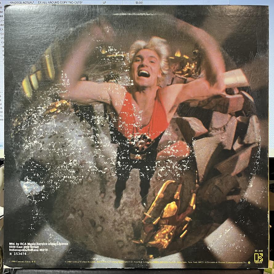 Flash Gordon (Original Soundtrack Music) (VINYL) | Near Mint (NM) Excellent (EX) - SOUNDTRACK / USED *NEAR MINT*
