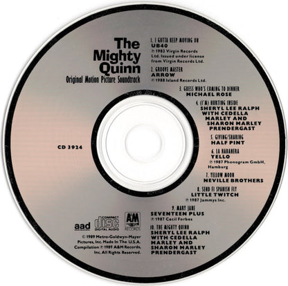 The Mighty Quinn (Original Motion Picture Soundtrack) (CD) | Near Mint (NM) Near Mint (NM) - SOUNDTRACK / USED *NEAR MINT*