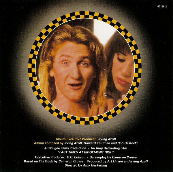 Fast Times At Ridgemont High • Music From The Motion Picture (CD) | Near Mint (NM) Near Mint (NM) - SOUNDTRACK / USED *NEAR MINT*