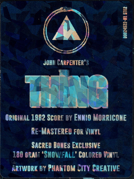 John Carpenter's The Thing / Lost Cues: The Thing (BOX SET) | Near Mint (NM) Near Mint (NM) - SOUNDTRACK / USED *NEAR MINT*