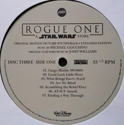 Rogue One: A Star Wars Story (Original Motion Picture Soundtrack Expanded Edition) (4xVINYL BOX) | Near Mint (NM) Near Mint (NM) - SOUNDTRACK / USED *NEAR MINT*