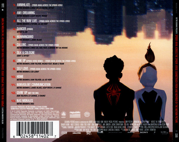 Metro Boomin - Spider-Man: Across The Spider-Verse (Soundtrack From And Inspired By The Motion Picture) (CD) | Near Mint (NM) Near Mint (NM) - SOUNDTRACK / USED *NEAR MINT*