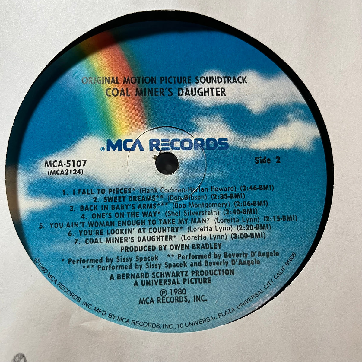 Various - Coal Miner's Daughter: Original Motion Picture Soundtrack (VINYL LP) | USED Near Mint (NM or M-) Near Mint (NM or M-) - SOUNDTRACK / USED *NEAR MINT*