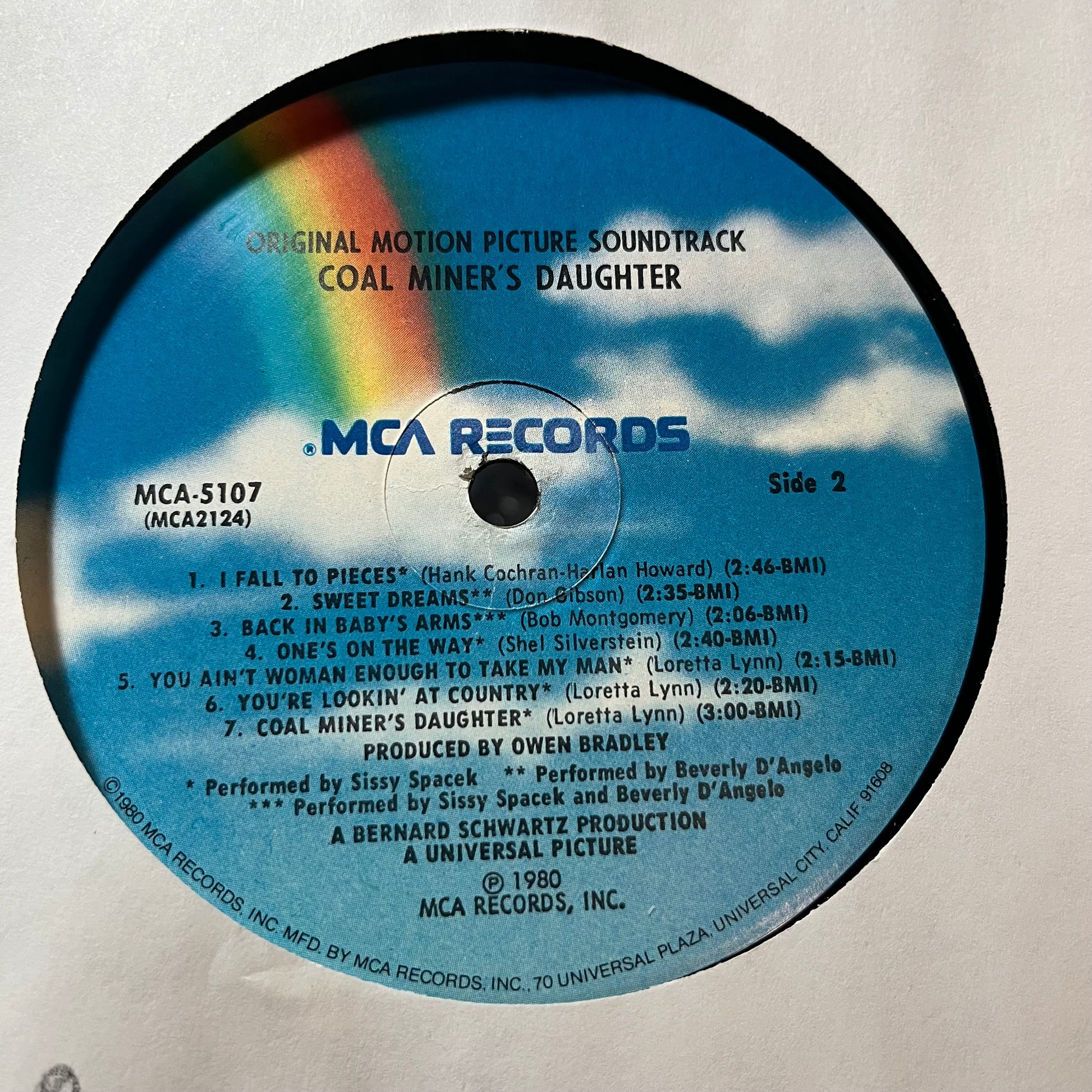 Various - Coal Miner's Daughter: Original Motion Picture Soundtrack (VINYL LP) | USED Near Mint (NM or M-) Near Mint (NM or M-) - SOUNDTRACK / USED *NEAR MINT*