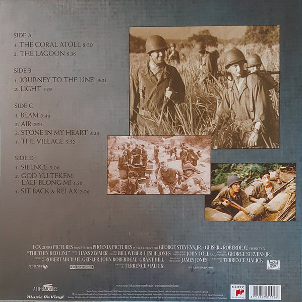 The Thin Red Line (Original Motion Picture Soundtrack) (2xVINYL) | Near Mint (NM or M-) Near Mint (NM) - SOUNDTRACK / USED *NEAR MINT*