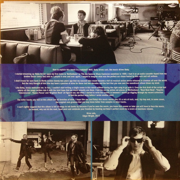 Various - Baby Driver (Music From The Motion Picture)(VINYL 2xLP) | USED - SOUNDTRACK / USED *NEAR MINT*