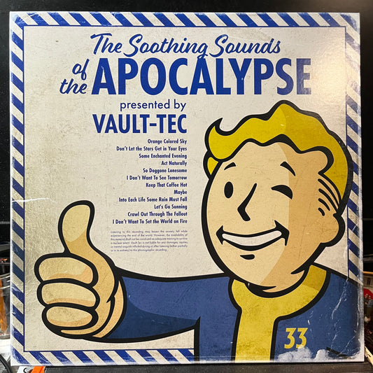 The Soothing Sounds Of The Apocalypse (Presented By Vault-Tec)(BLUE VINYL) | Near Mint (NM or M-) Near Mint (NM) - SOUNDTRACK / USED *NEAR MINT*
