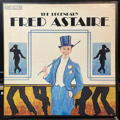 Fred Astaire - The Legendary Fred Astaire (VINYL 3xLP BOX COLUMBIA SPECIAL PRODUCTS P3 15532 1981) | Near Mint (NM or M-) Excellent+ (EX+) - SOUNDTRACK / USED *NEAR MINT*