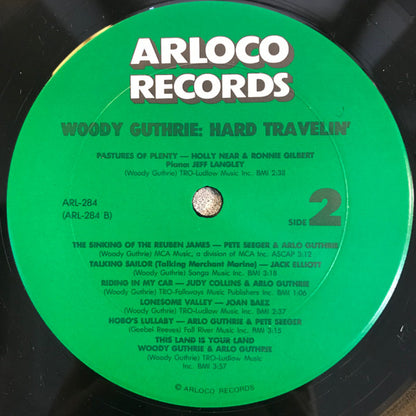 Various - Soundtrack From The Film Woody Guthrie Hard Travelin' | Near Mint (NM) Near Mint (NM) - SOUNDTRACK / USED *NEAR MINT*