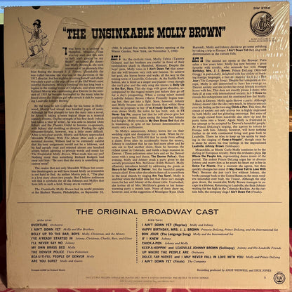 Meredith Willson - The Unsinkable Molly Brown - Original Broadway Cast *SHRINK* | Near Mint (NM) Near Mint (NM) - SOUNDTRACK / USED *NEAR MINT*
