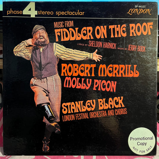 Robert Merrill - Music From Fiddler On The Roof *PROMO* | Near Mint (NM) Near Mint (NM) - SOUNDTRACK / USED *NEAR MINT*