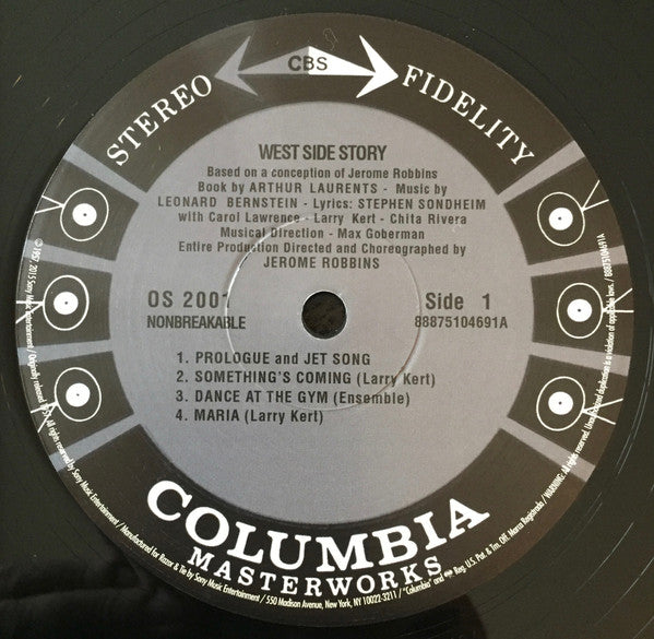 West Side Story - Original Broadway Cast (2xVINYL) | Near Mint (NM) Near Mint (NM) - SOUNDTRACK / USED *NEAR MINT*