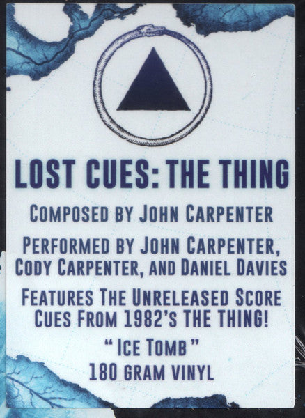 John Carpenter's The Thing / Lost Cues: The Thing (BOX SET) | Near Mint (NM) Near Mint (NM) - SOUNDTRACK / USED *NEAR MINT*