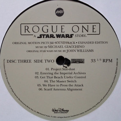 Rogue One: A Star Wars Story (Original Motion Picture Soundtrack Expanded Edition) (4xVINYL BOX) | Near Mint (NM) Near Mint (NM) - SOUNDTRACK / USED *NEAR MINT*