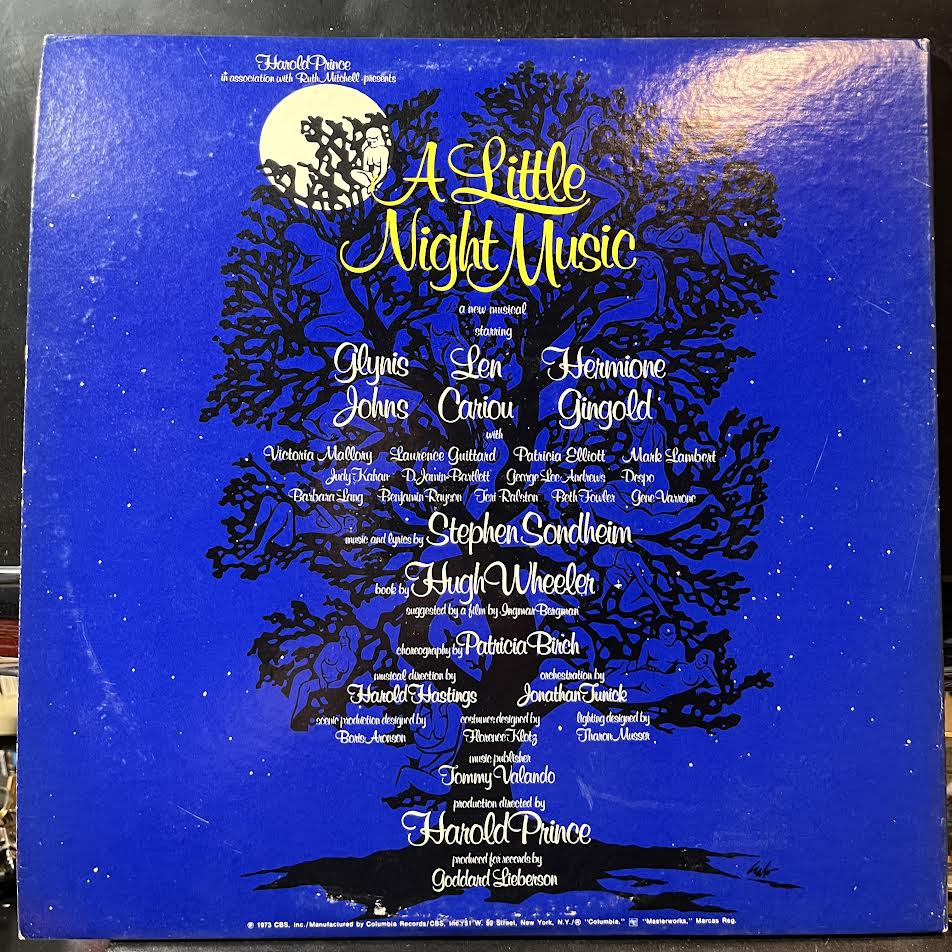 A Little Night Music (Original Broadway Cast Album) (VINYL) | Near Mint (NM) Near Mint (NM) - SOUNDTRACK / USED *NEAR MINT*