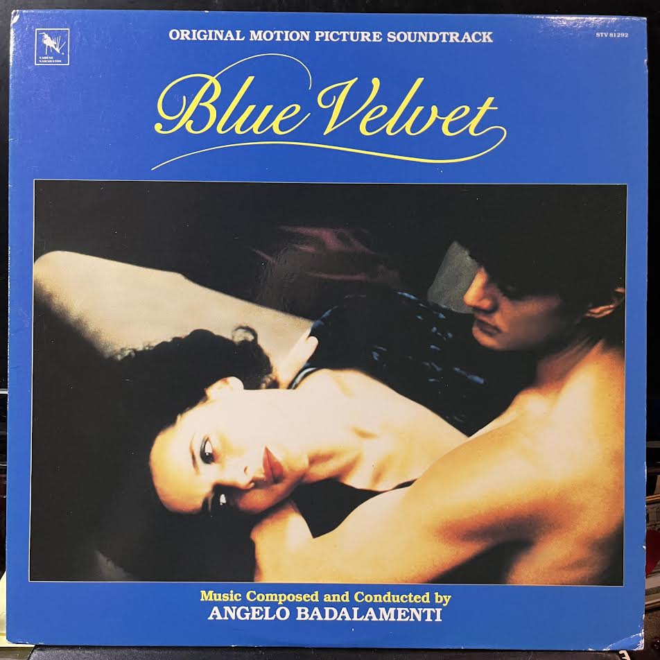 Angelo Badalamenti - Blue Velvet (Original Motion Picture Soundtrack) (VINYL) | Near Mint (NM) Excellent+ (EX+) - SOUNDTRACK / USED *NEAR MINT*