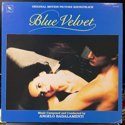 Angelo Badalamenti - Blue Velvet (Original Motion Picture Soundtrack) (VINYL) | Near Mint (NM) Excellent+ (EX+) - SOUNDTRACK / USED *NEAR MINT*