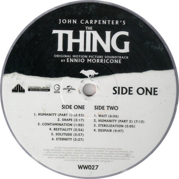John Carpenter's The Thing / Lost Cues: The Thing (BOX SET) | Near Mint (NM) Near Mint (NM) - SOUNDTRACK / USED *NEAR MINT*
