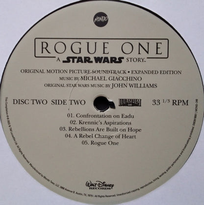 Rogue One: A Star Wars Story (Original Motion Picture Soundtrack Expanded Edition) (4xVINYL BOX) | Near Mint (NM) Near Mint (NM) - SOUNDTRACK / USED *NEAR MINT*