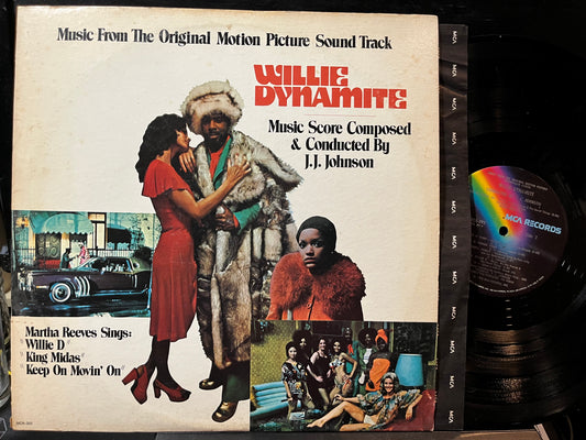 J.J. Johnson - Willie Dynamite (Music From The Original Motion Picture Soundtrack) (VINYL LP MCA MCA-393 1974) | USED Near Mint (NM or M-) Excellent+ (EX+) - SOUNDTRACK / USED *NEAR MINT*
