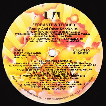 Ferrante & Teicher - Rocky And Other Knockouts | Near Mint (NM) Near Mint (NM) - SOUNDTRACK / USED *NEAR MINT*