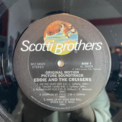 Eddie And The Cruisers (Original Motion Picture Soundtrack) (VINYL) | Near Mint (NM) Excellent (EX) - SOUNDTRACK / USED *NEAR MINT*